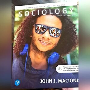 Instuctors Review Copy - Sociology by John J. Macionis (2019) Soft Cover